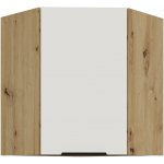 Stolarz-Lempert Kuchyňská skříňka Aria WH-AR - horní rohová 60x60 GN-72 1F (45°) – Hledejceny.cz