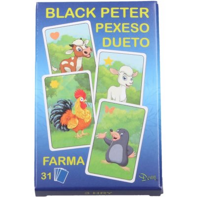 Deny Černý Peter 3v1: Farma