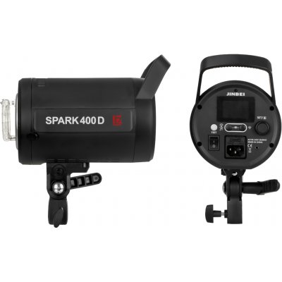 Jinbei SPARK 400D studiový blesk 400 Ws, Bowens bajonet – Hledejceny.cz