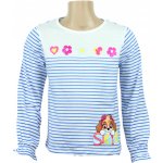 Sun City Dívčí tričko TLAPKOVÁ PATROLA Skye dlouhý rukáv s proužky Bílá – Zboží Dáma