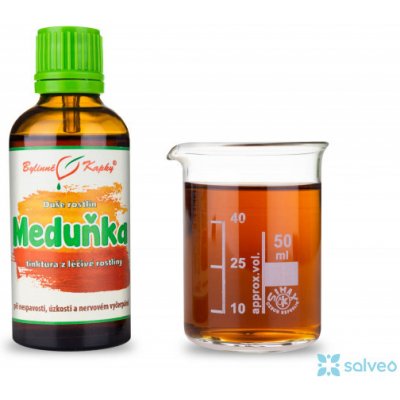 Bylinné kapky Meduňka nať tinktura 50 ml – Hledejceny.cz