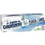 Pasta del Capitano Placca e Carie proti zubnímu plaku a kazu s BIO mátou 75 ml – Hledejceny.cz