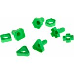 KIK Konstrukční stavebnice šrouby 30 ks – Zboží Živě