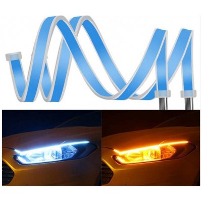LED pásek, dynamické blinkry + denní svícení, 60 cm, 2 ks | Zboží Auto