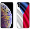 Pouzdro a kryt na mobilní telefon Apple Pouzdro mmCase Gelové iPhone XS Max - česká vlajka