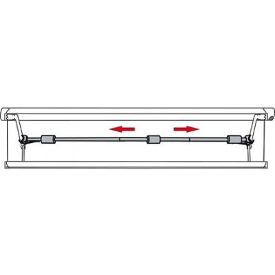 Univerzální podélný rafter pro markýzy Fiamma Magic Rafter pro markýzy 250 - 400 cm | Zboží Auto