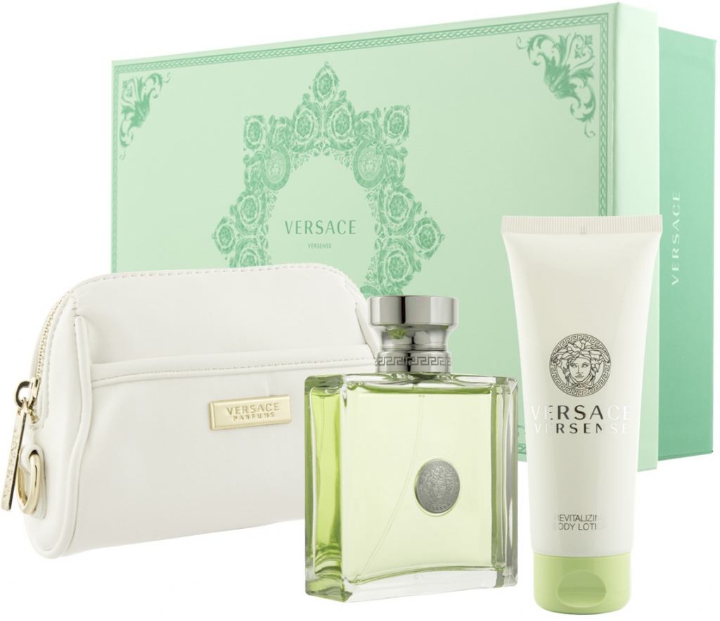 Versace Versense EDT 100 ml + tělové mléko 100 ml + etue dárková sada od 1  374 Kč - Heureka.cz