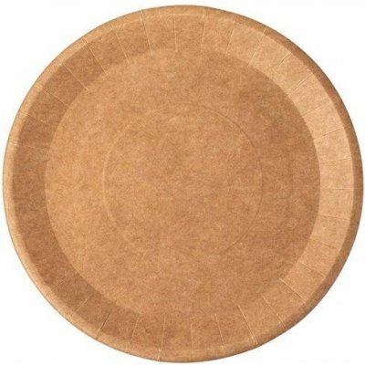 Plastimex talíř d25,5cm, 10ks, mělký Nature, papír – Hledejceny.cz
