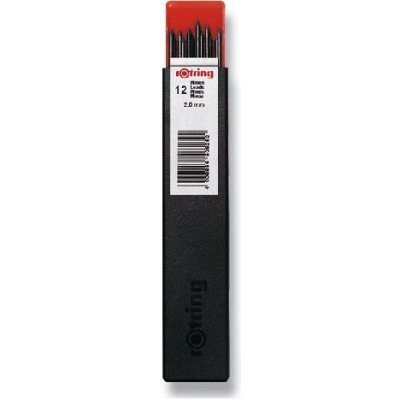 Rotring Tuhy 2,0 mm tvrdost HB 0042/5052080 12 ks – Zboží Živě