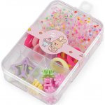 Mini gumičky, skřipce a pukačky do vlasů Varianta: 1 mix, Balení: 1 krab. – Zboží Mobilmania