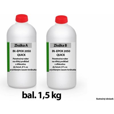 IN-EPOX 2050 QUICK zrychlená epoxidová penetrace 0,75 kg – Sleviste.cz