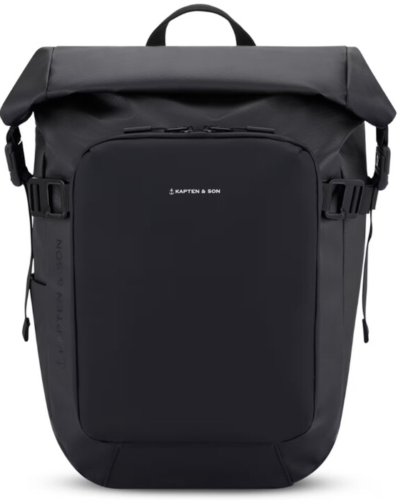 Kapten & Son Cestovní Lisbon small All Black 23 l
