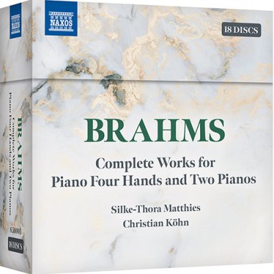 Johannes Brahms - Complete Works for Piano Four Hands and Two Pianos CD