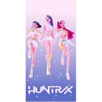 Halantex osuška 70 x 140 cm K-Pop Demon Hunters stars – Hledejceny.cz