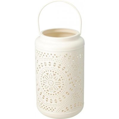 Lampa kov 140x140x240 mm se závěsem, bílá – Hledejceny.cz
