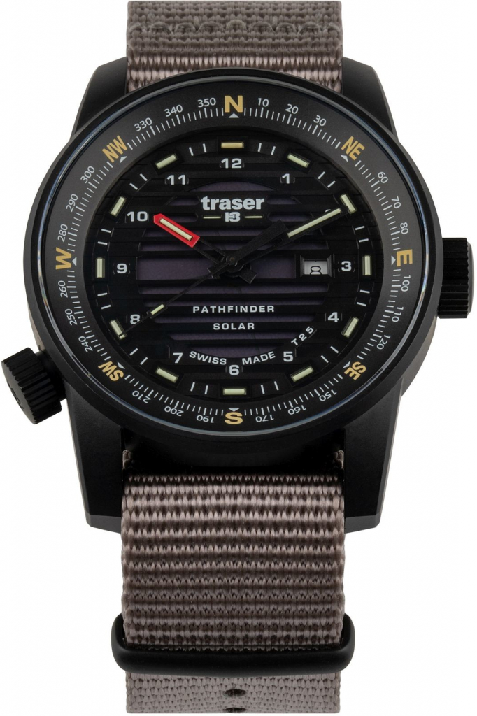 Traser P68 Pathfinder Black Šedé Nato