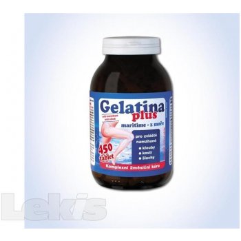 Gelatina Plus kolagenní výživa 450 tablet