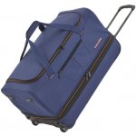 Travelite Basics Wheeled duffle L Navy/orange 98 l – Zboží Mobilmania