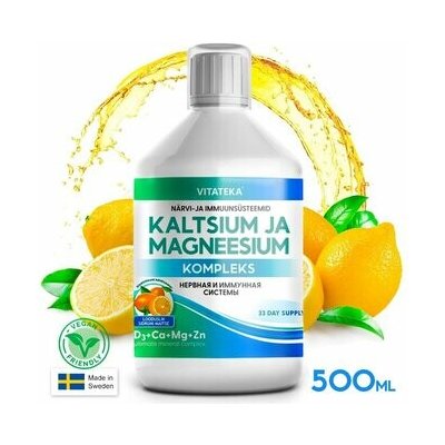Vitateka Komplex vápníku a hořčíku 500 ml – Hledejceny.cz