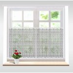Záclona markizeta Amelie s výšivkou výška 40cm - 40 cm 9352 – Zboží Mobilmania