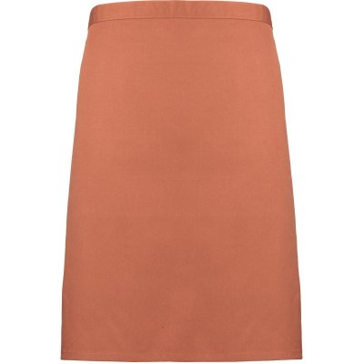 Premier Zástěra Colours PR 151 do pasu krátká COT390151b4199-chestnut Kaštanová – Hledejceny.cz