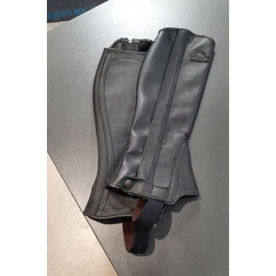 ACAVALLO Minichapsy GP Smooth černé – Zboží Mobilmania