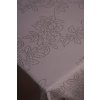 Ubrusy KONSIMO Šedý ubrus LUCES se vzorem květin 140x220 cm
