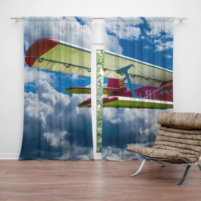 Sablio Závěs Letoun: 2ks 140x250cm – Hledejceny.cz