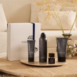Rituals The Ritual Of Homme kofeinový šampon 70 ml + pleťový peeling 125 ml + EDP 15 ml + Rituals The Ritual Of Homme sprchová pěna 200 ml kosmetická sada – Sleviste.cz