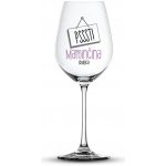 Nekupto Vtipná sklenice na víno s potiskem Můj pohár trpělivosti 440 ml – Zboží Dáma