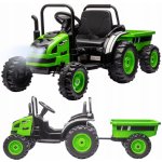 Milly Mally Farmer elektrický traktor s vlečkou zelená – Sleviste.cz