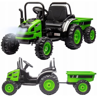 Milly Mally Farmer elektrický traktor s vlečkou zelená – Sleviste.cz