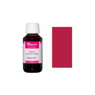 Dupont Napařovací barva na hedvábí 125 ml 474 Ruby – Zboží Dáma