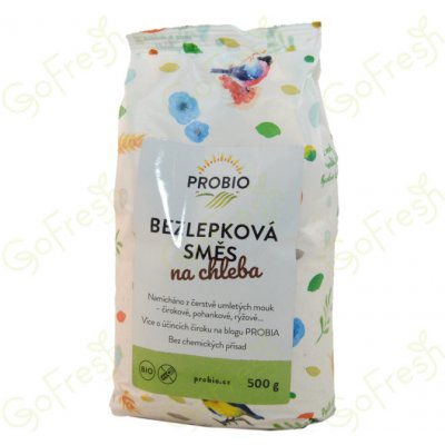 PROBIO Bio Bezlepková směs na chleba 0,5 kg – Zbozi.Blesk.cz