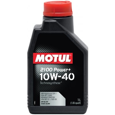 Motul 2100 Power+ 10W-40 1 l od 147 Kč - Heureka.cz