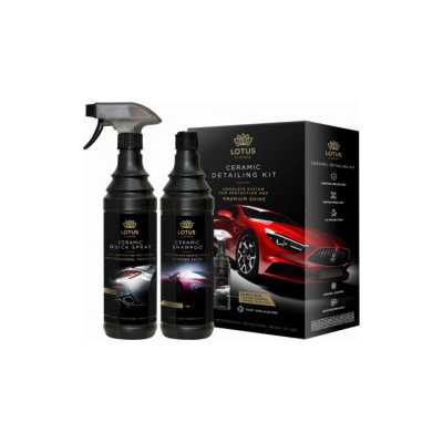 Lotus Cleaning Ceramic Detailing Kit 2 x 600 ml – Zboží Mobilmania