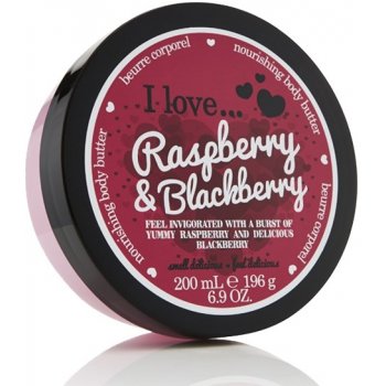I Love Raspberry & Blackberry tělové máslo 200 ml