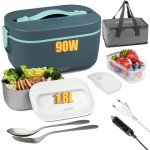 eVatmaster Ohřívací box na jídlo Lux 220V/12V/24V 90W Nulmvic K259, Barvy a parametry Zelená – Zboží Mobilmania