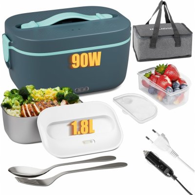 eVatmaster Ohřívací box na jídlo Lux 220V/12V/24V 90W Nulmvic K259, Barvy a parametry Zelená – Zboží Mobilmania