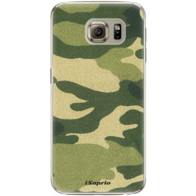 Pouzdro iSaprio - Green Camuflage 01 - Samsung Galaxy S6 Edge – Zbozi.Blesk.cz