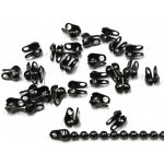 Kalota na kuličkový řetízek gunmetal – Zboží Dáma