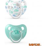 Suavinex anatomický latex Memories oranžová zelená 2 ks – Zboží Dáma