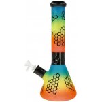 Super Heroes Skleněný bong Beaker Rainbow Colors 35 cm – Hledejceny.cz