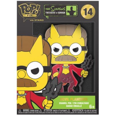 Funko POP! 14 PIN Simpsons Devil Flanders