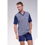 Taro Roman 001 pyžamo krátké tmavě modrá – Zboží Dáma