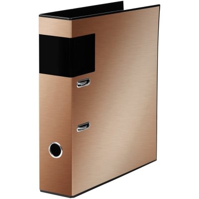 Karton P+P Pořadač A4 7 cm pákový Metalic meděná – Zboží Živě