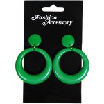 Disco náušnice zelené 80.léta – Sleviste.cz