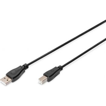 Digitus AK-300102-010-S USB A/samec na B/samec, 1m, černý