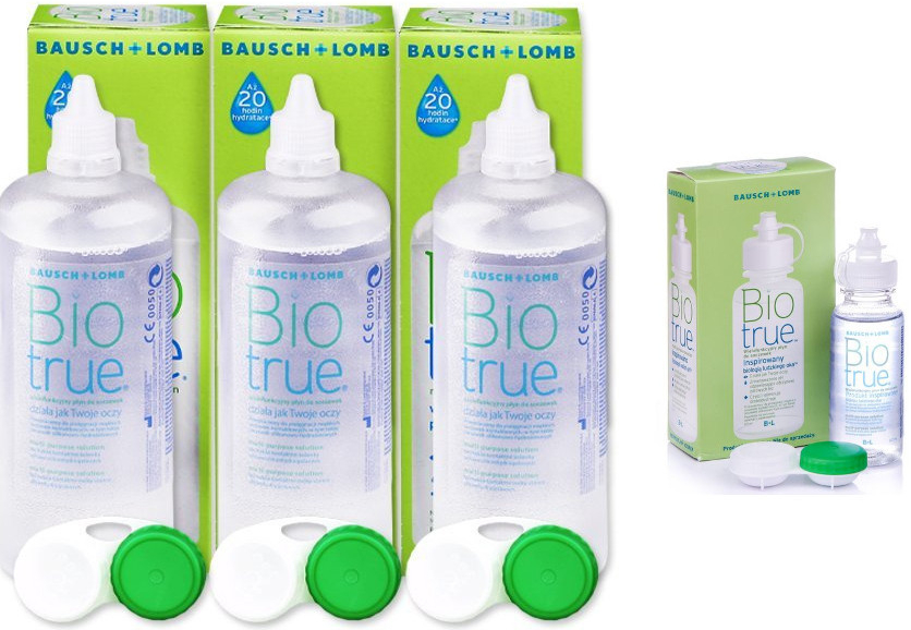 Bausch & Lomb Biotrue Multipurpose solution 3 x 300 ml + 60 ml