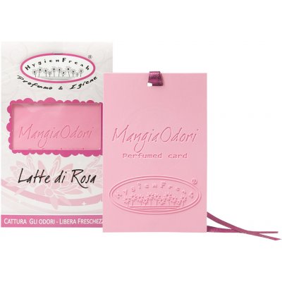 Tintolav HygienFresh vonná karta Latte di Rosa Růžové mléko 1 ks – Zboží Mobilmania